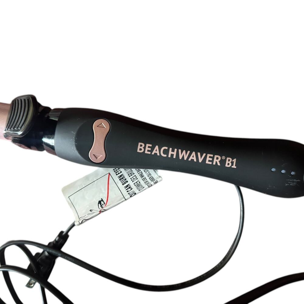 Beachwaver B1 Rotating Curling Iron 1” Ceramic Barrel Midnight Rose - Picture 3 of 8